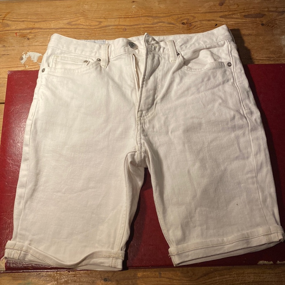 White shorts